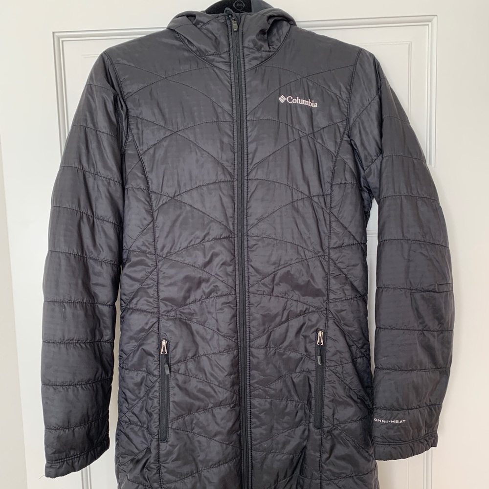 Columbia light weight Omni-heat down jacket